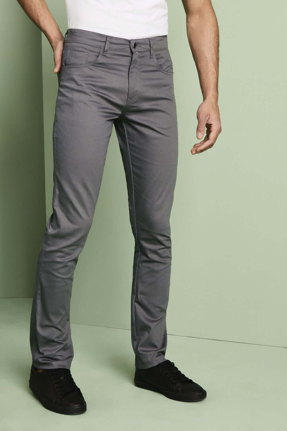 Slim-leg püksid meestele - Image 4