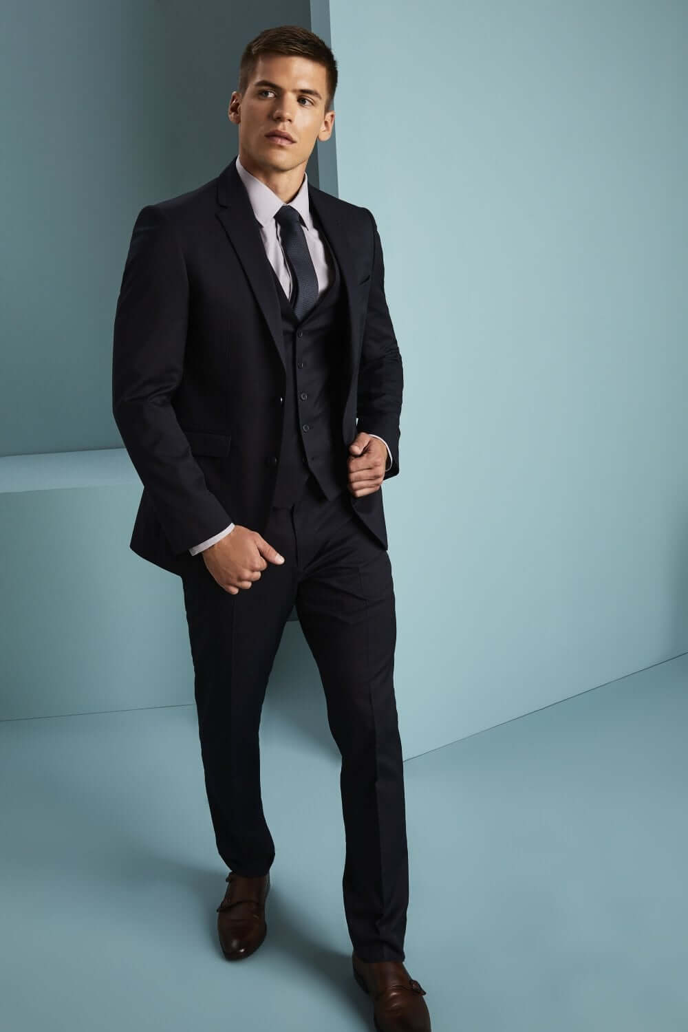 Alderley Tailored Fit Trouser - Image 6