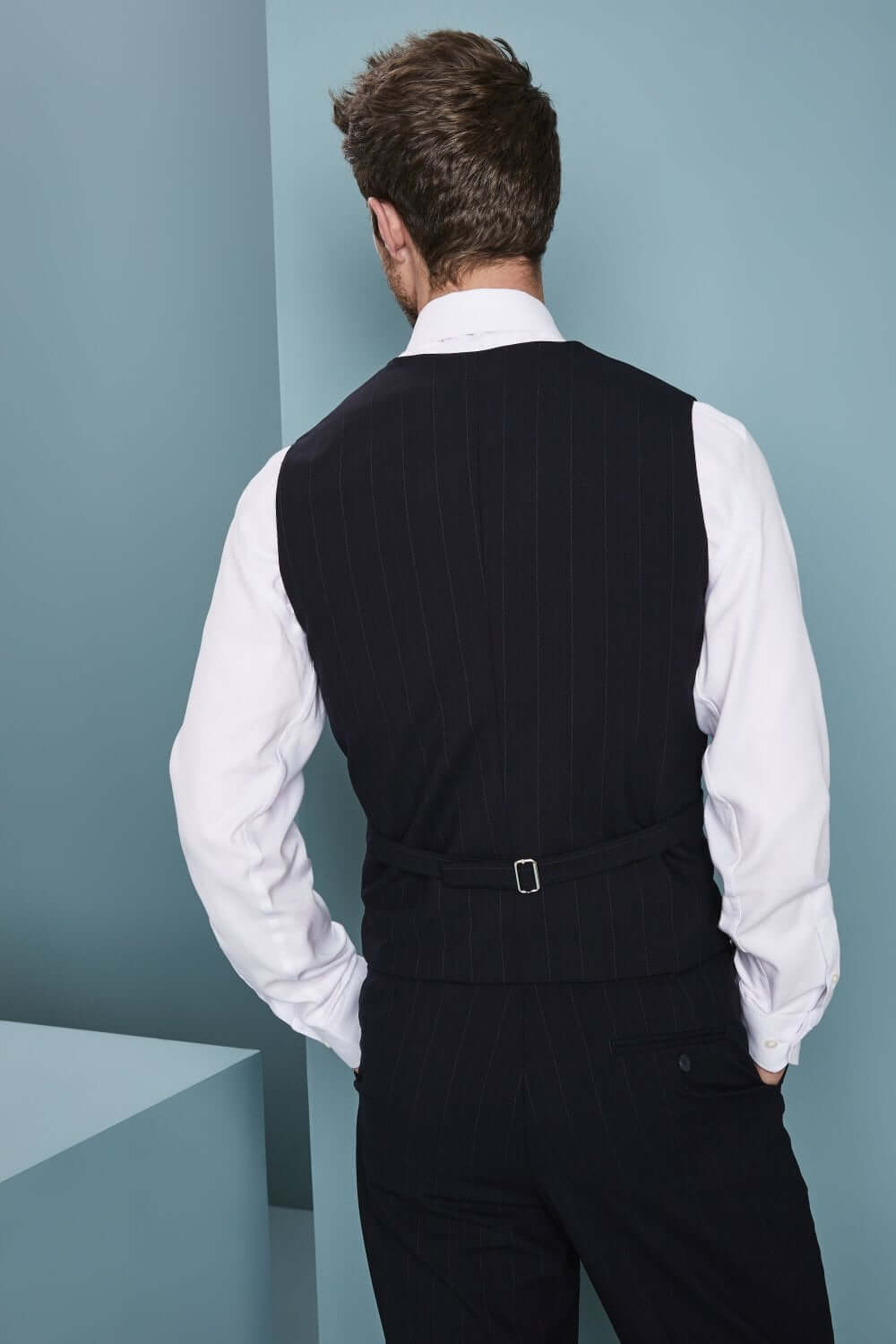 Qualitas triibuline vest meestele - Image 3