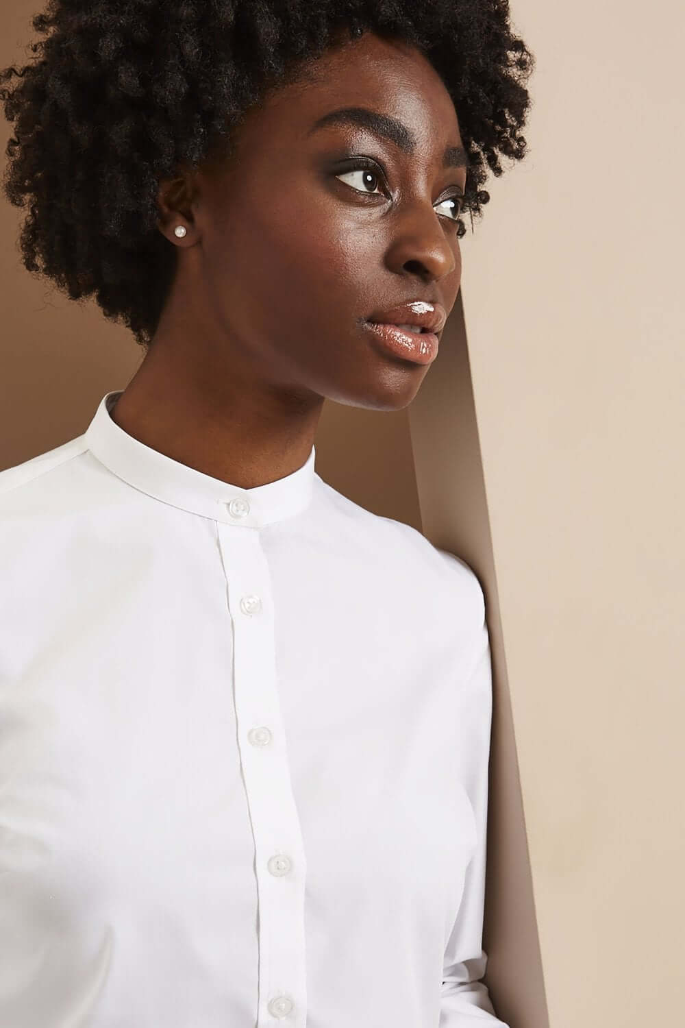 Mandarin krae ja pikkade varrukatega pluus naistele - Image 6