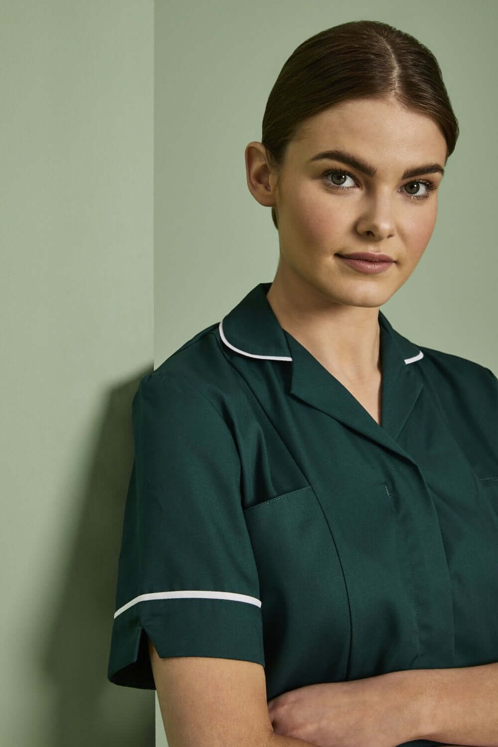 Klassikaline valge kandiga meditsiinituunika - Image 31