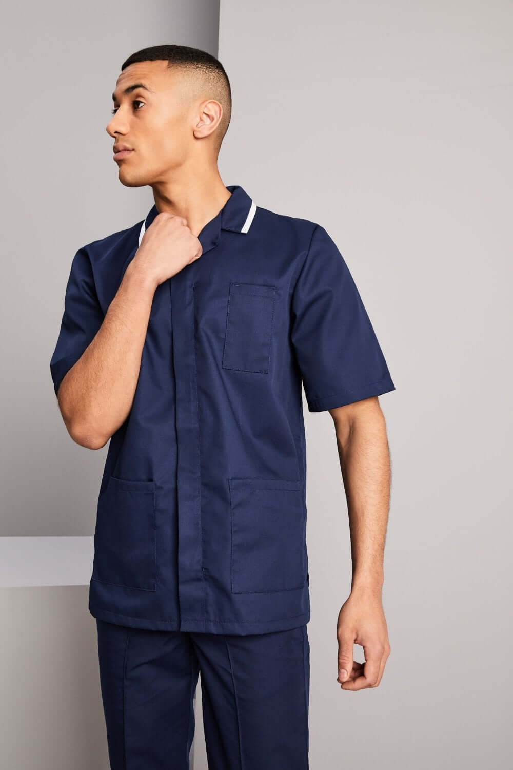 Klassikaline valge kandiga meditsiinijakk - Image 27