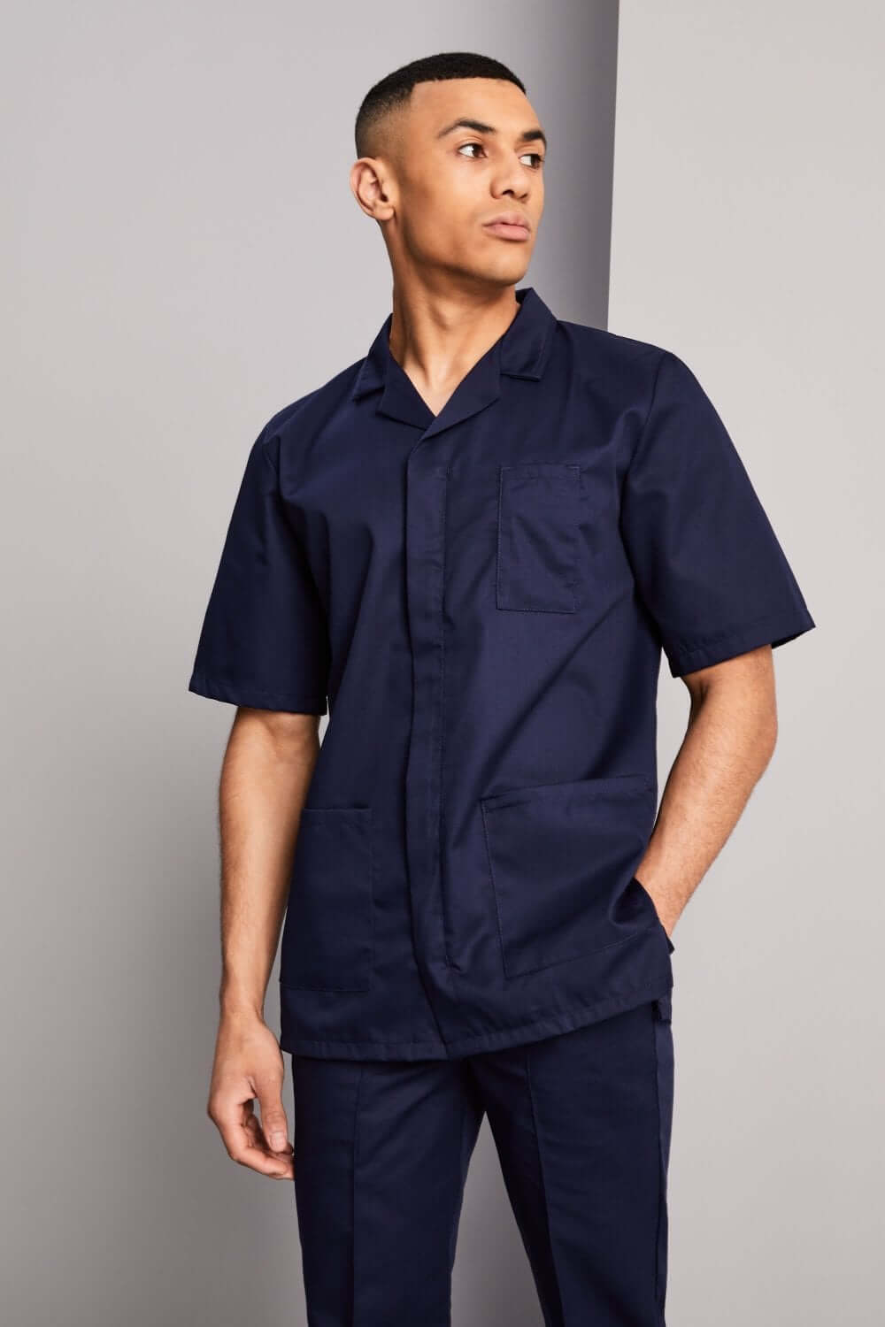 Klassikaline ühevärviline meditsiinijakk - Image 3