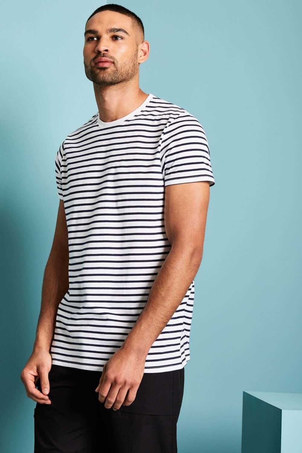 Triibuline UNISEX t-särk