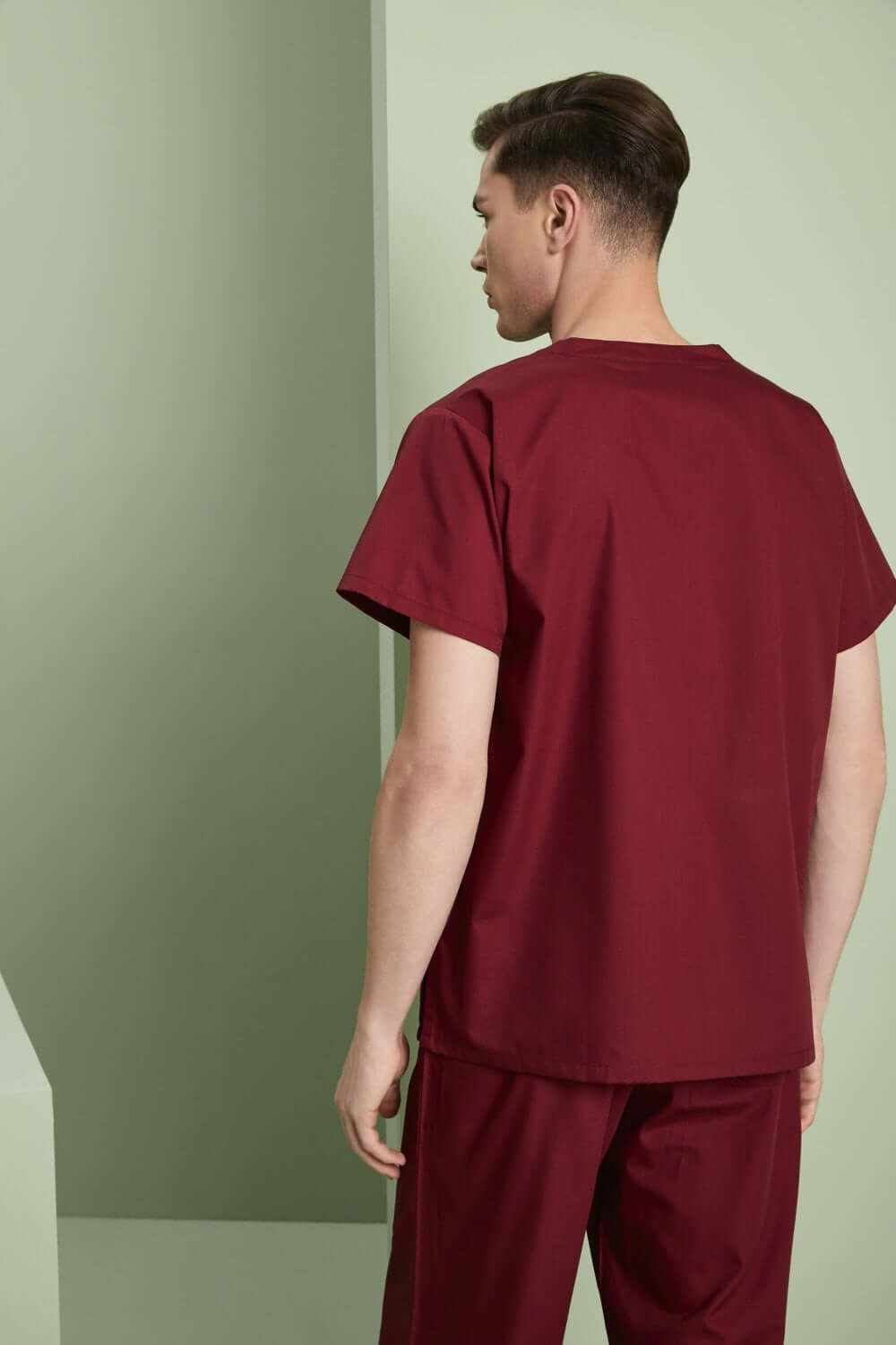 Meditsiinituunika Scrub Unisex õhukesest materjalist - Image 4