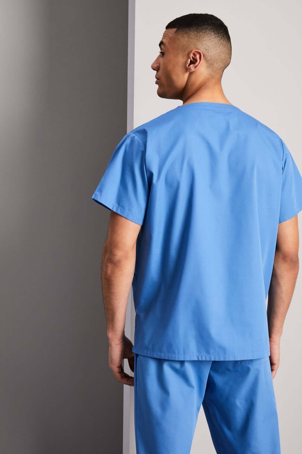 Meditsiinituunika Scrub Unisex õhukesest materjalist - Image 10