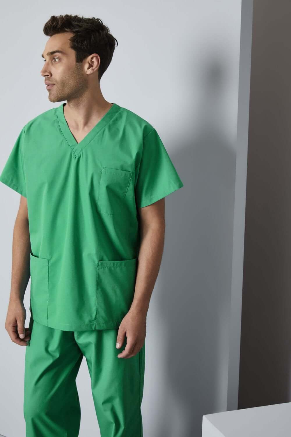 Meditsiinituunika Scrub Unisex õhukesest materjalist - Image 7