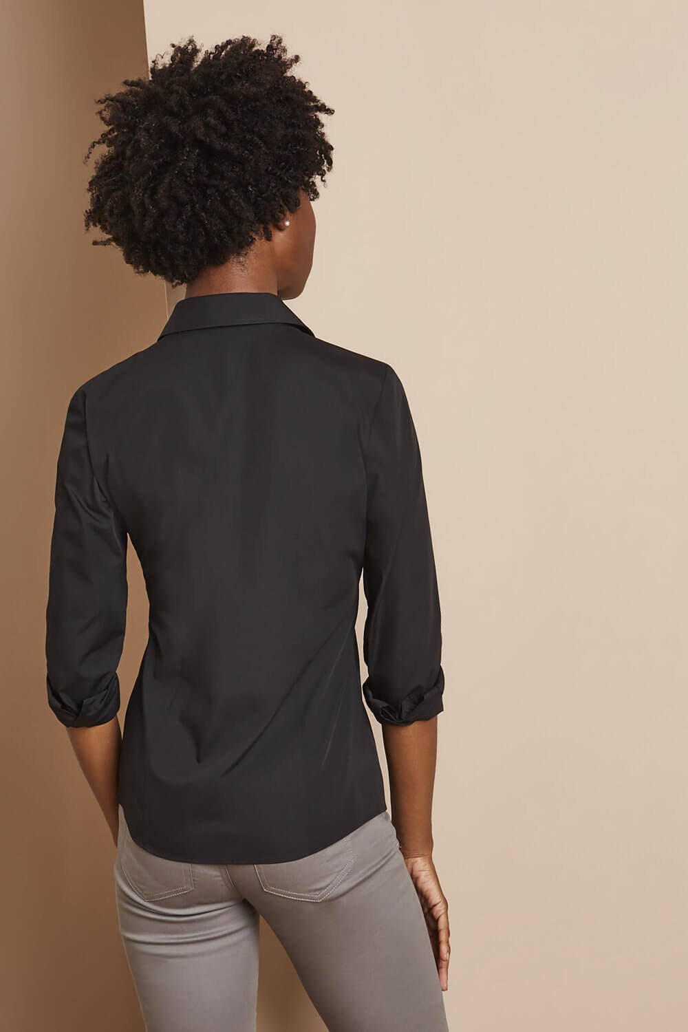 Naiste pikkade varrukatega fit või regular pluus - Image 3