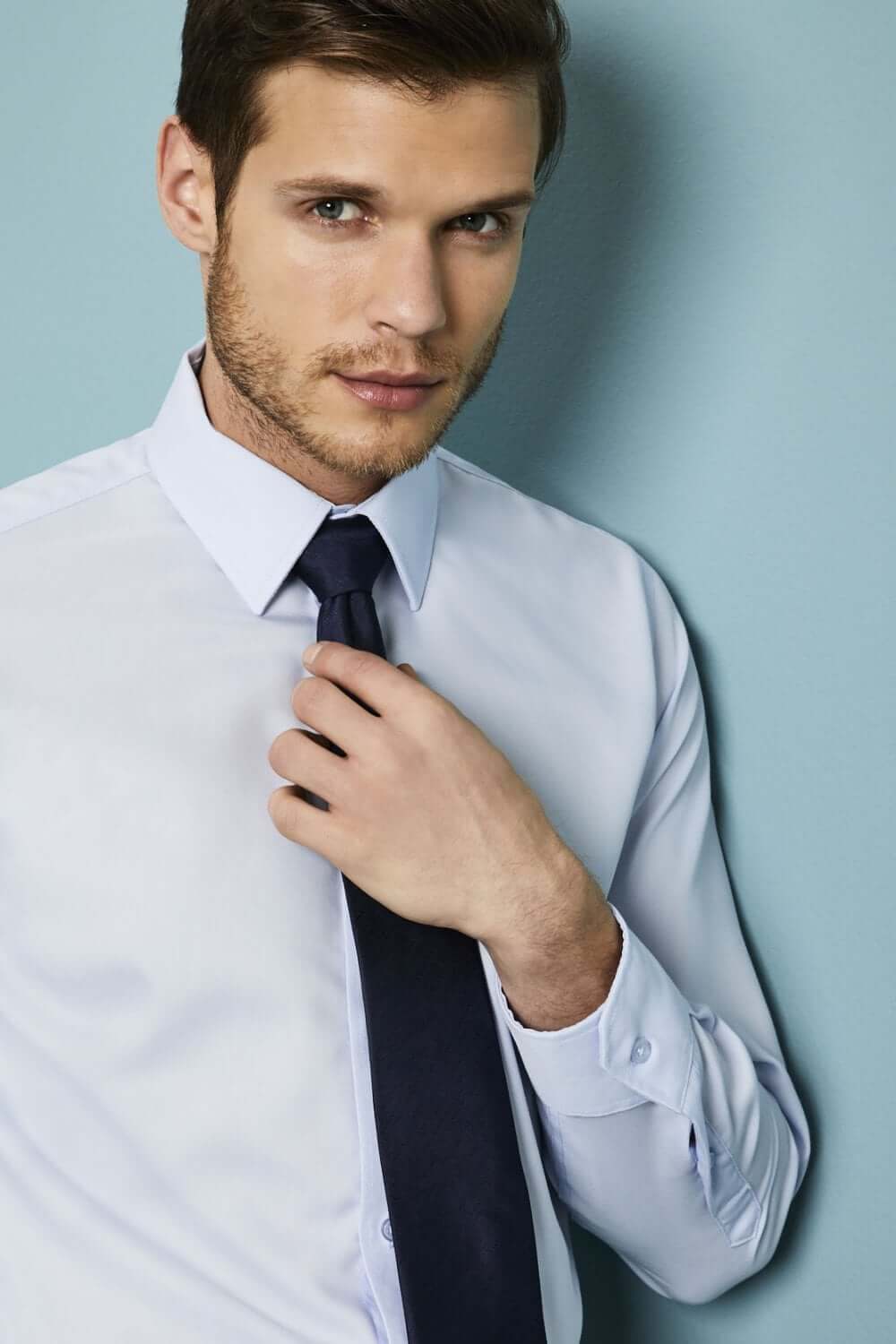 Non-iron 100% puuvillane "Slim-Fit" särk meestele - Image 6