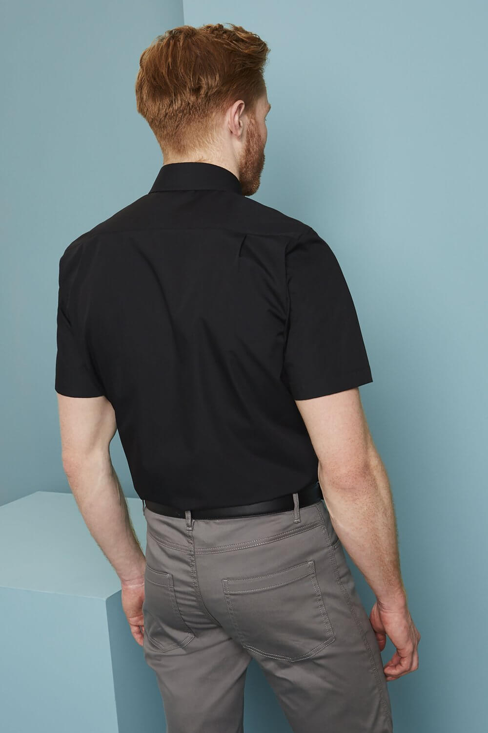 Meeste lühikeste varrukatega fit või regular särk - Image 3