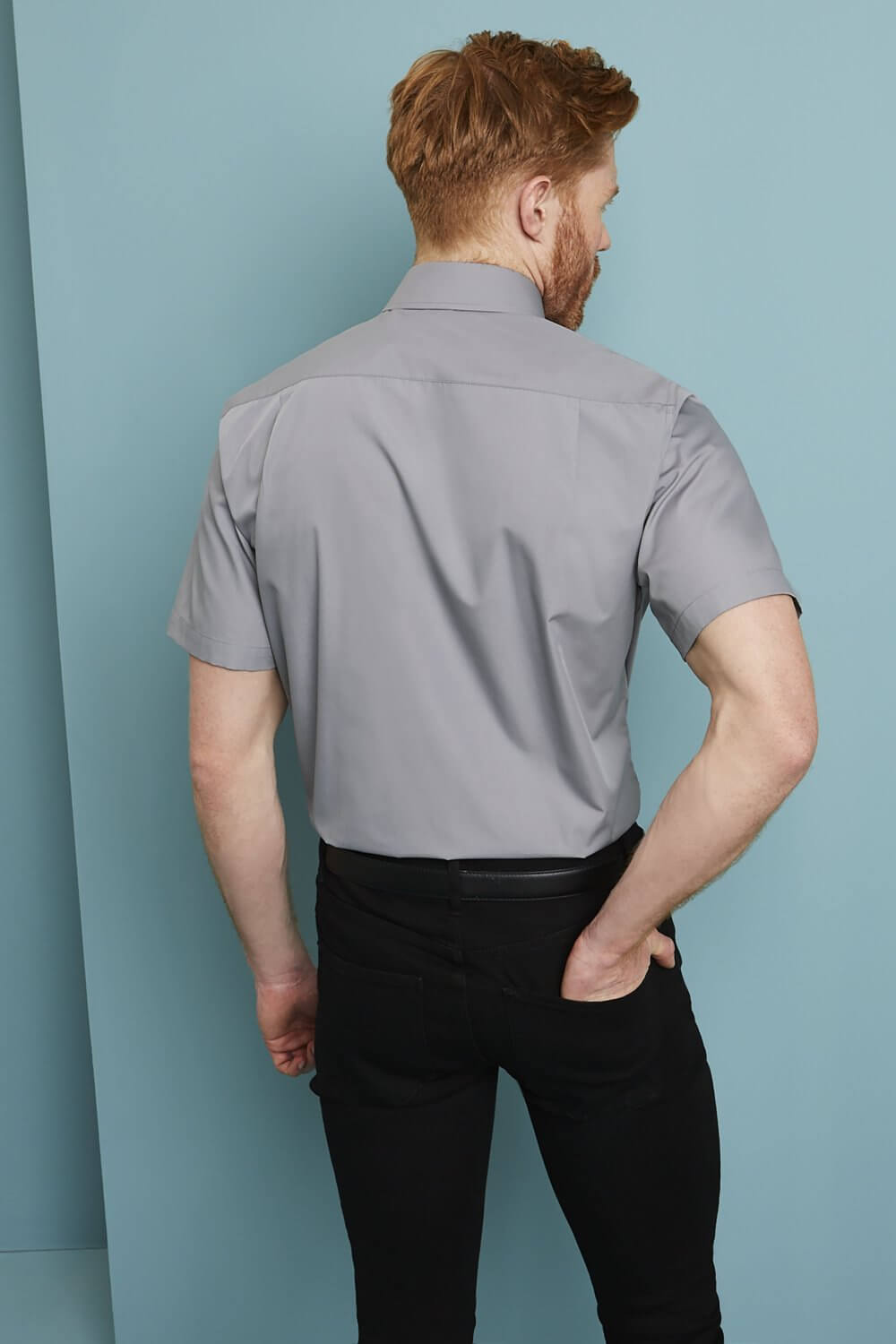 Meeste lühikeste varrukatega fit või regular särk - Image 9