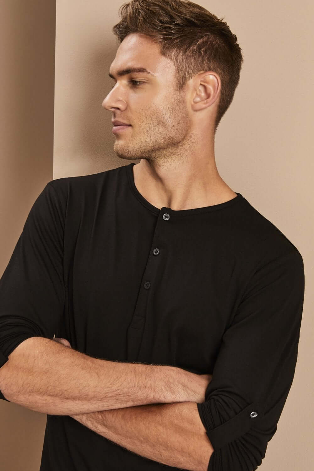 Premier roll-up varrukatega t-särk meestele - Image 3