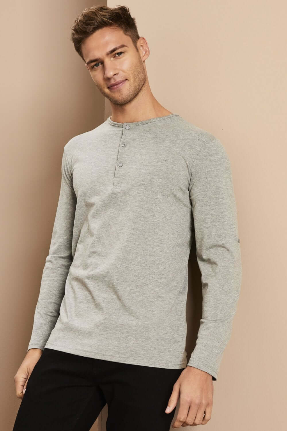 Premier roll-up varrukatega t-särk meestele - Image 4