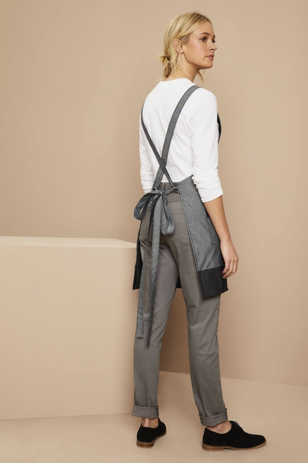 Denim hall põll esiosaga - Image 2