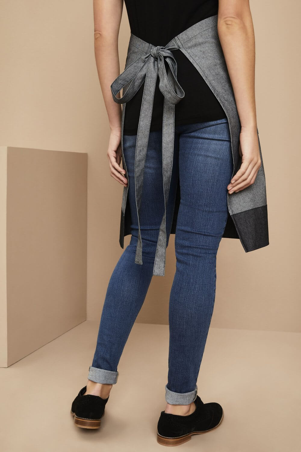 Denim hall poolpikk põll - Image 2