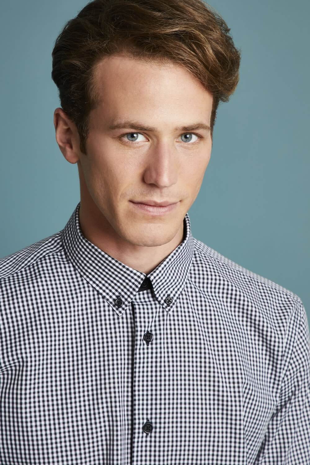 Meeste lühikeste varrukatega ruuduline särk - Image 6