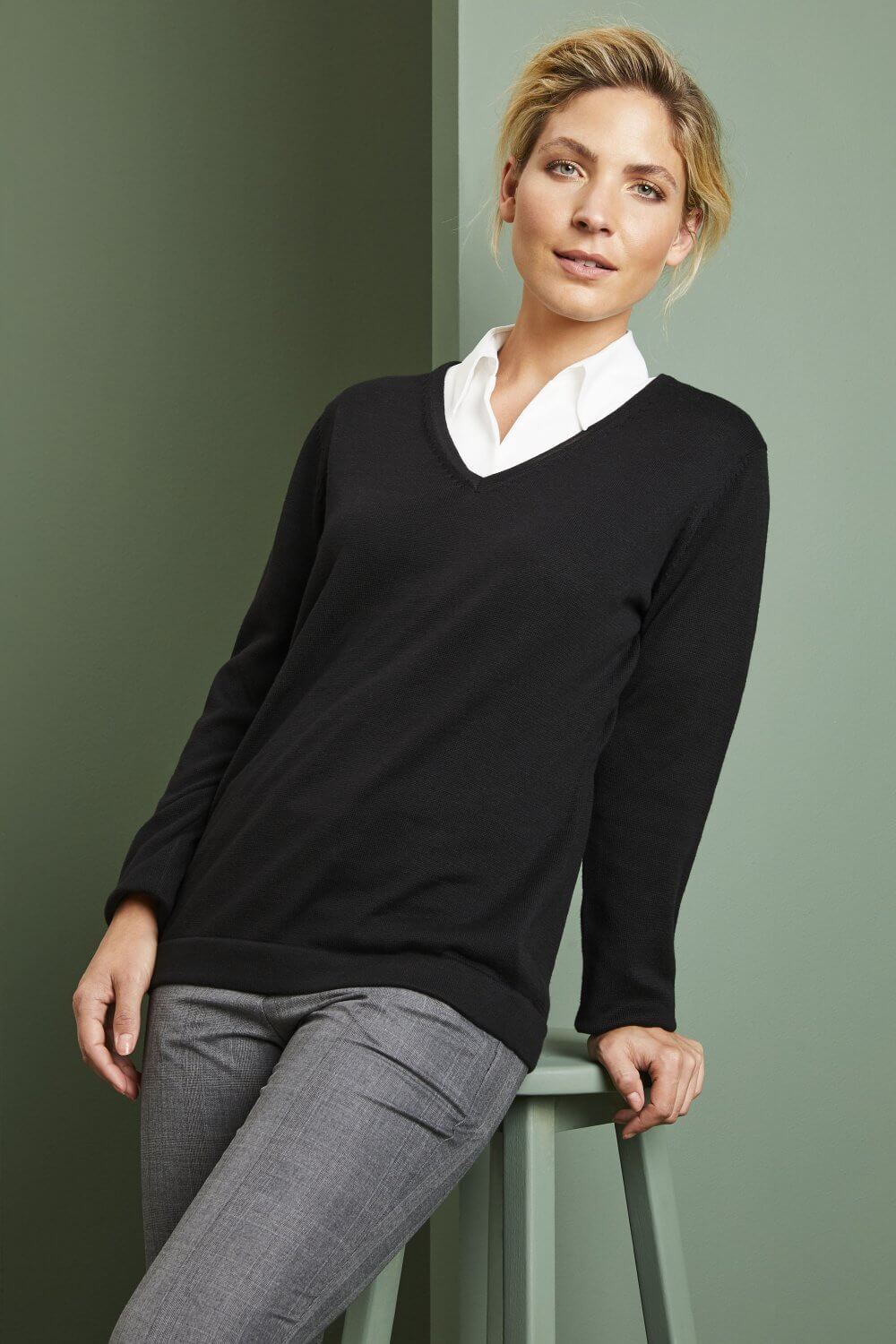 Henbury v-kaelusega kampsun naistele