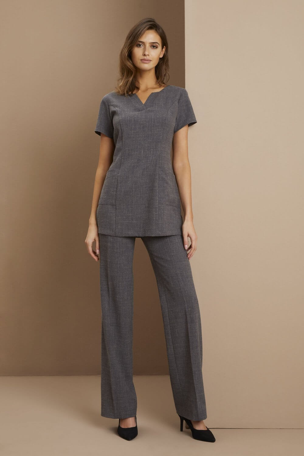 Linane V-kaelusega tuunika naistele - Image 15