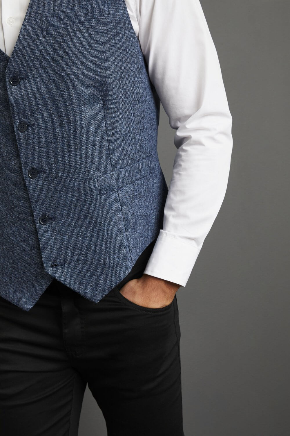 Meeste tviid-vest, masinpestav - Image 7