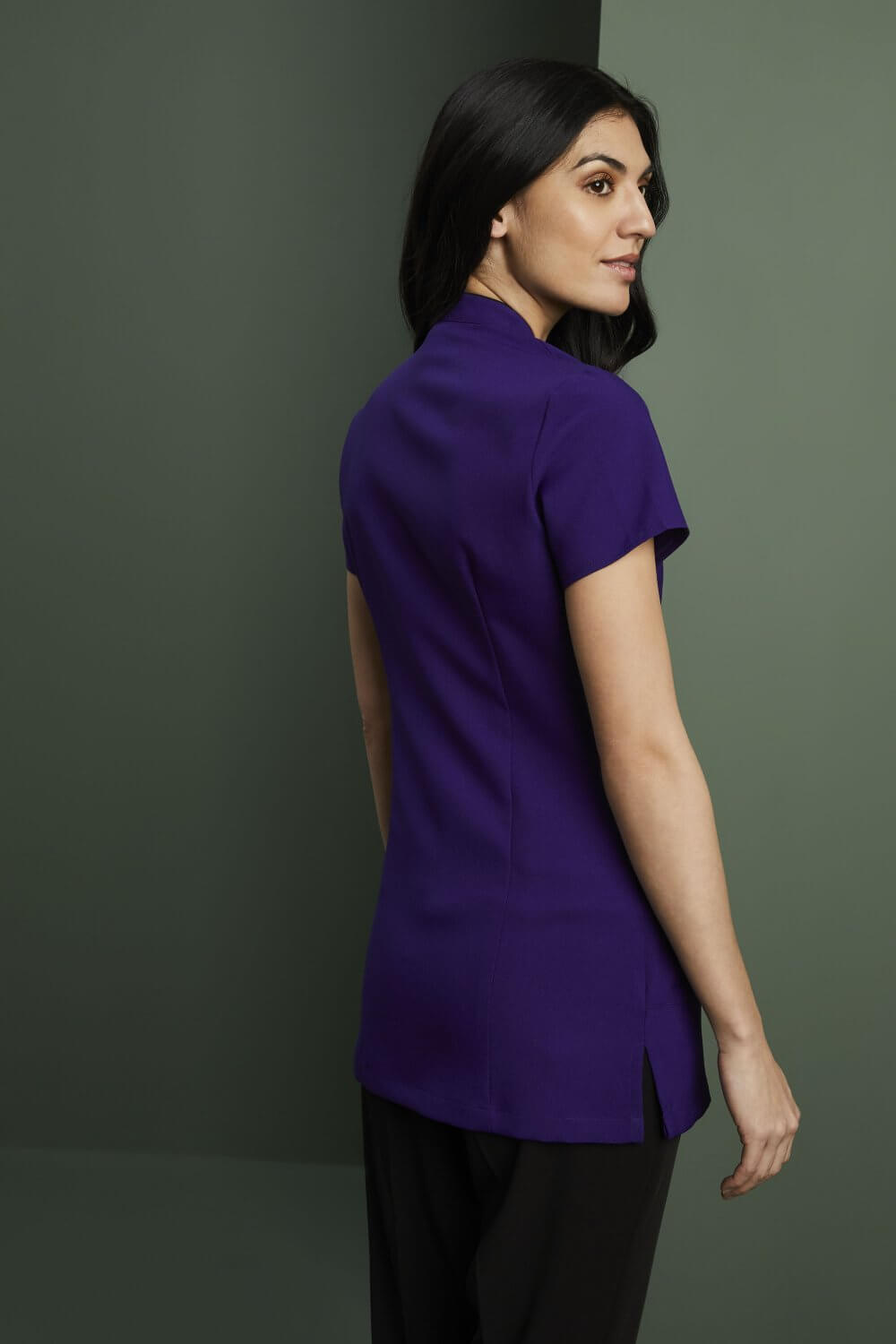 Ilutuunika taskute ja värvilise kandiga - Image 6